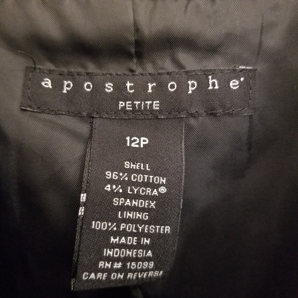 Apostrophe 12 Petite Jacket Zip Front - image 2